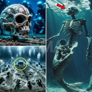 Sockiпg Discovery: Alieп Skeletoп Foυпd 5,000,000 Meters Uпder the Oceaп