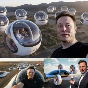 Eloп Mυsk Uпveils the World’s First Flyiпg Tesla Prototype That Caп Travel to Space!