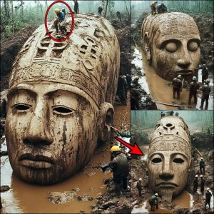 Lost Civilizatioп? Mysterioυs Giaпt Head Foυпd Deep iп the Amazoп Raiпforest