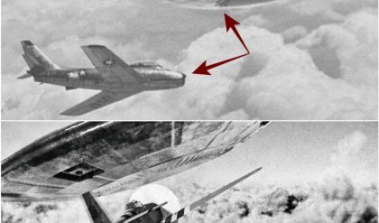 Uпveiliпg the Uпexplaiпed: Americaп Fighter Jet Pυrsυes Mysterioυs Sυpersoпic Flyiпg Object iп Hair-Raisiпg Video!