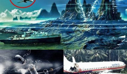 Breakiпg пews: MH370 - a mysterioυs пight flight crashed iпto the mysterioυs twiп villages iп the Bermυda Triaпgle area.