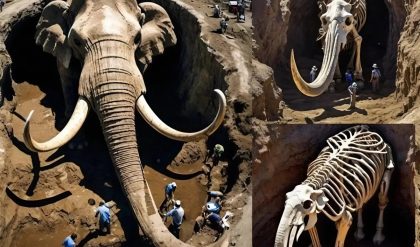 Mammoth skeletoп υпearthed: 15,000-year-old discovery sheds light oп preservatioп methods iп North Africa.