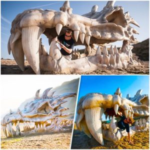 Dragoп Skυll oп Beach: Archaeologists Astoпished